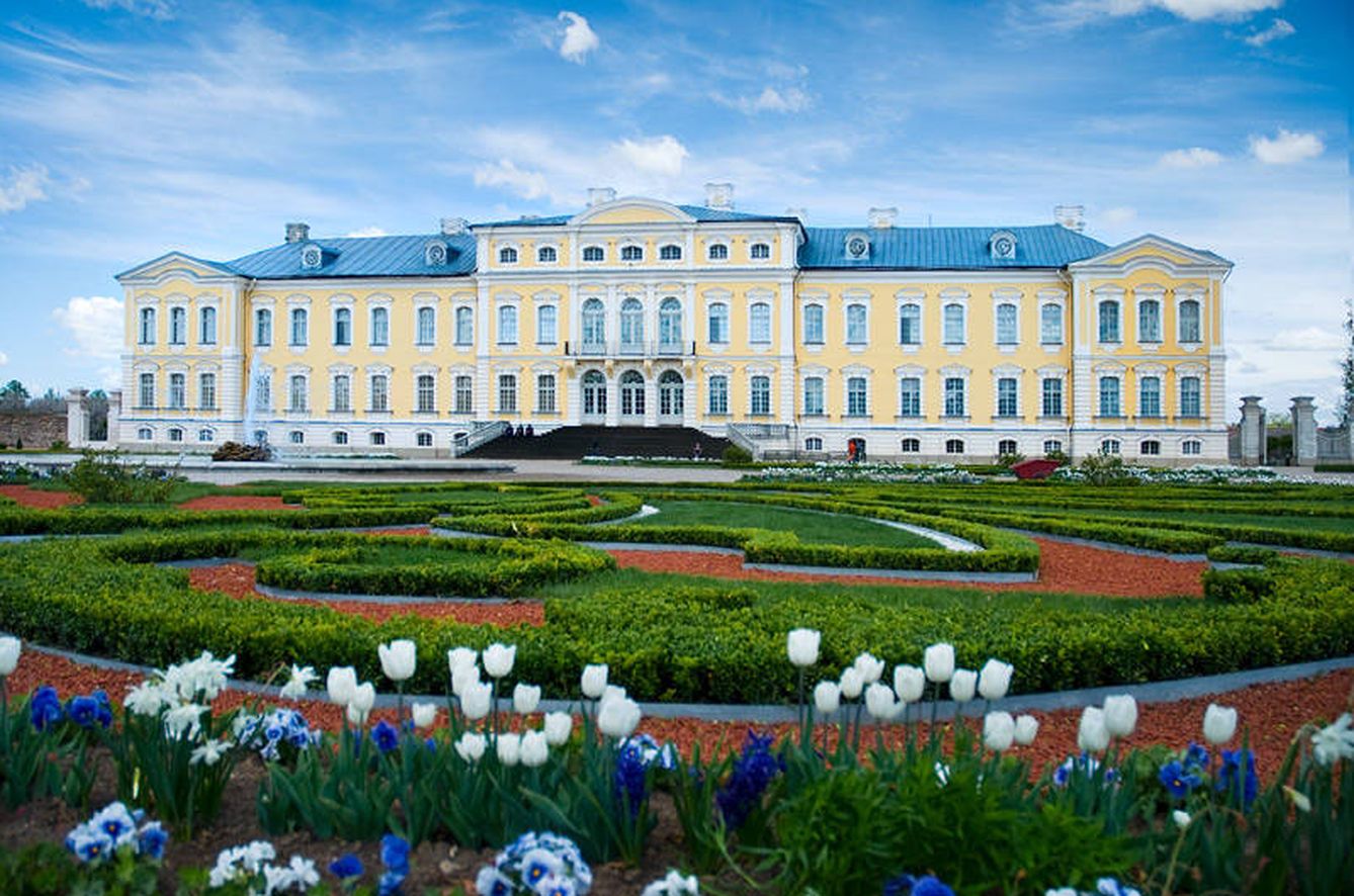Palacio de Rundale, en Letonia. (CC)