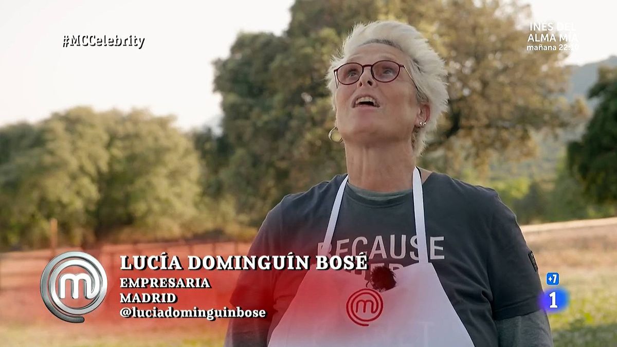 Regalazo divino de Lucía Bosé a su hija: Lucía Dominguín, repescada en 'Masterchef Celebrity'
