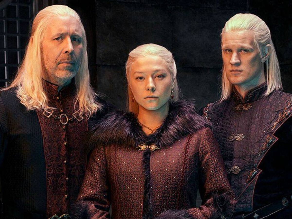 Foto: Tres de los protagonistas de 'La casa del dragón'. (HBO Max)