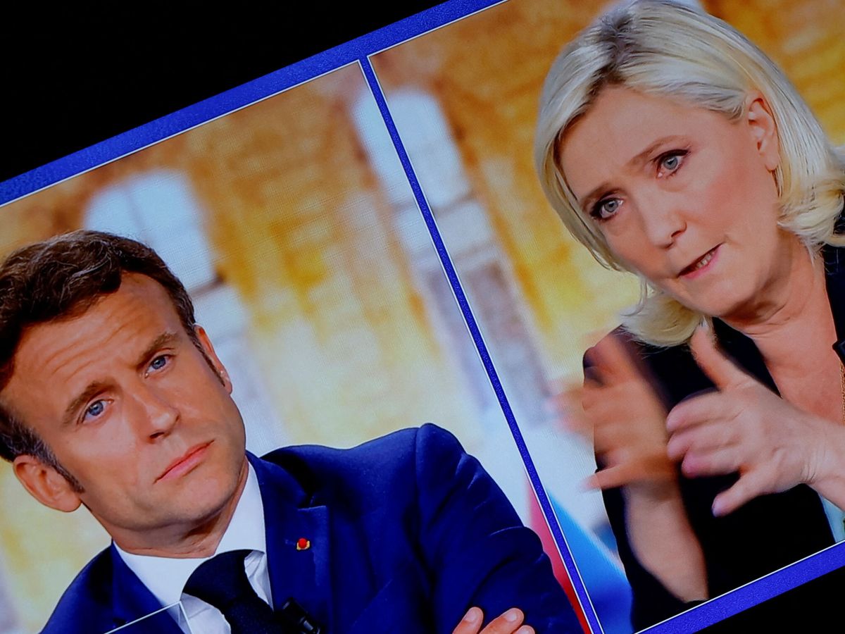 Foto: Debate de las elecciones presidenciales en Francia. (Reuters/Christian Hartmann)