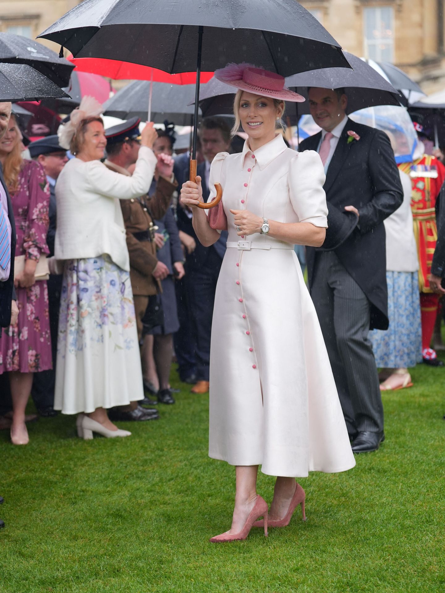 Zara Tindall en Buckingham Palace (Reuters)