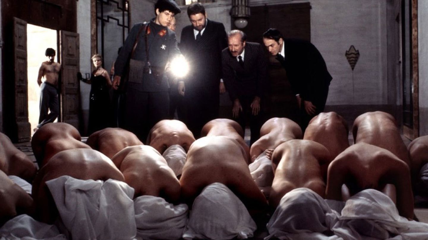 Un fotograma de la película de Pier Paolo Pasolini, 'Salò o le 120 giornate di Sodoma', 1975. Incluida en la exposición de Valentín Roma