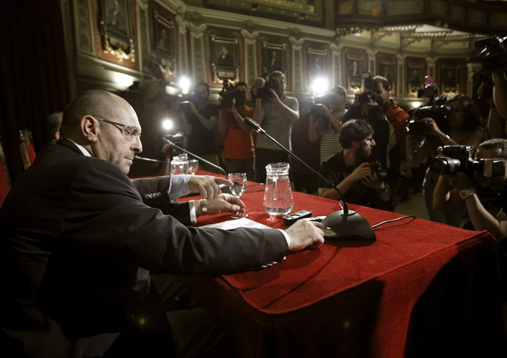 Foto: El juez Elpidio José Silva participa en una conferencia en Madrid. (EFE)