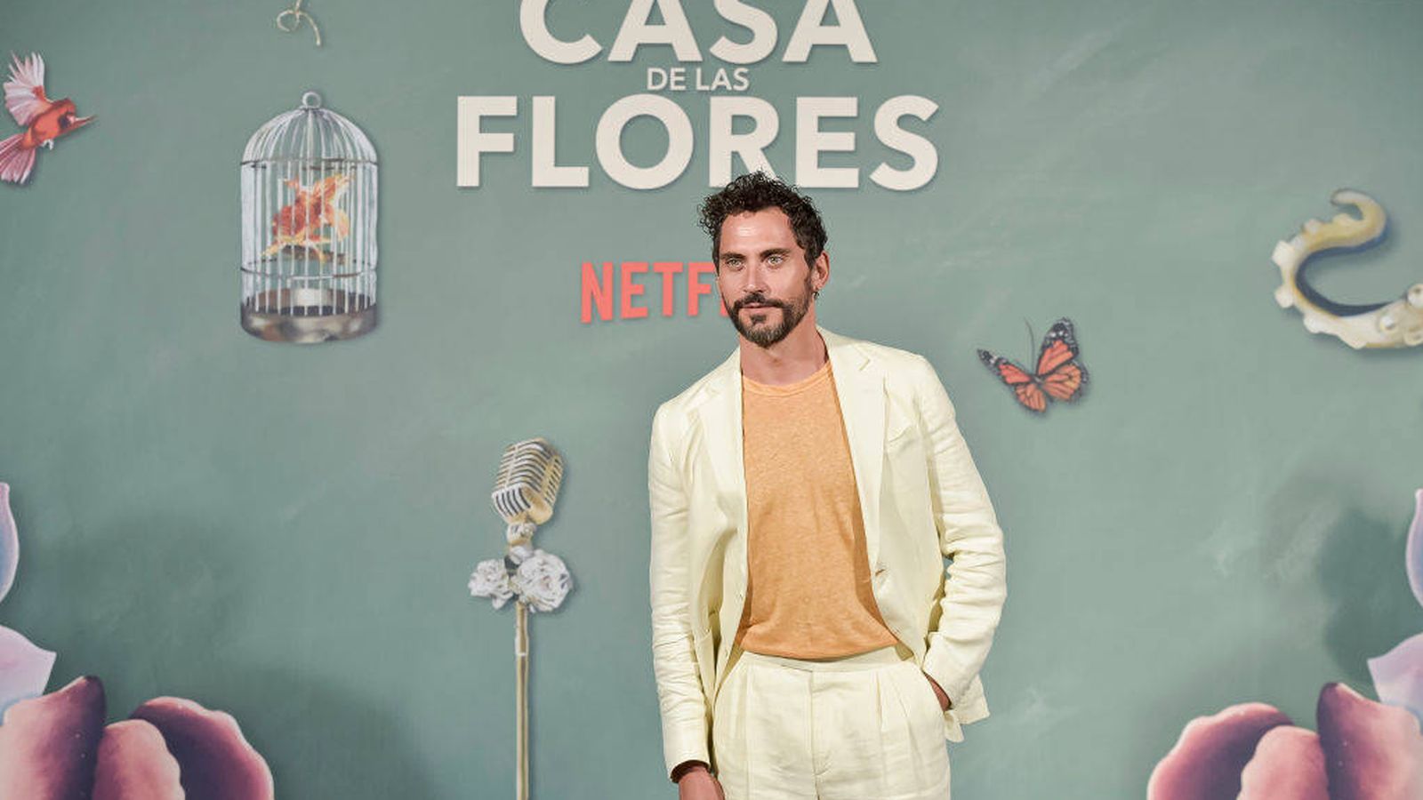 Foto: Paco León, presentando la segunda temporada de 'La casa de las flores'. (Getty)