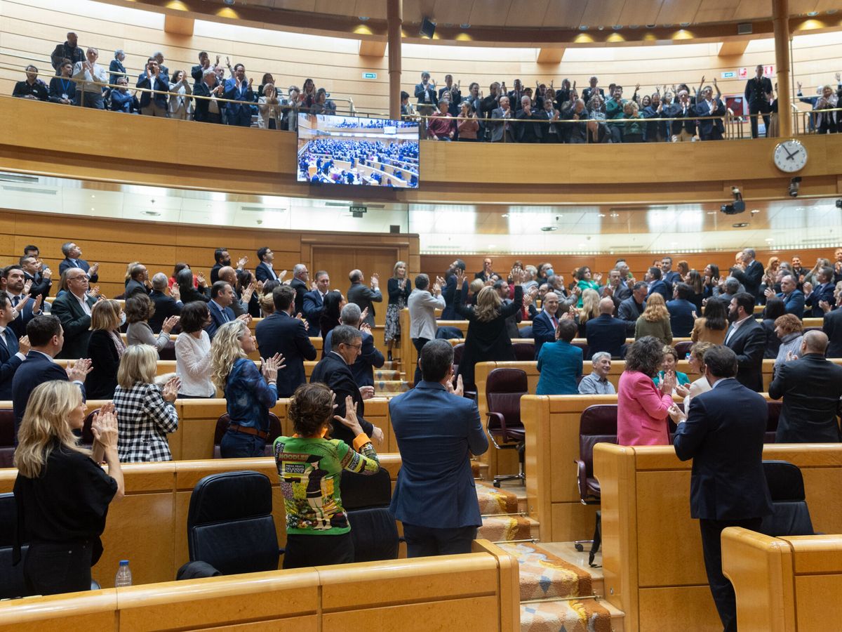 Foto: El pleno del Congreso tras la aprobación del cambio. (Europa Press/Eduardo Parra)