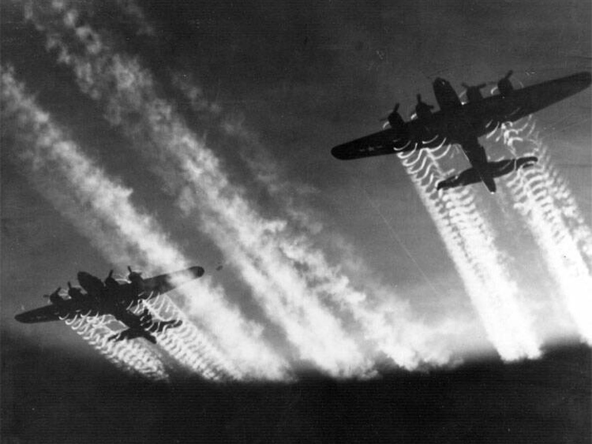 Foto: Bombarderos B-17 Flying Fortress estadounidenses (Wikimedia)