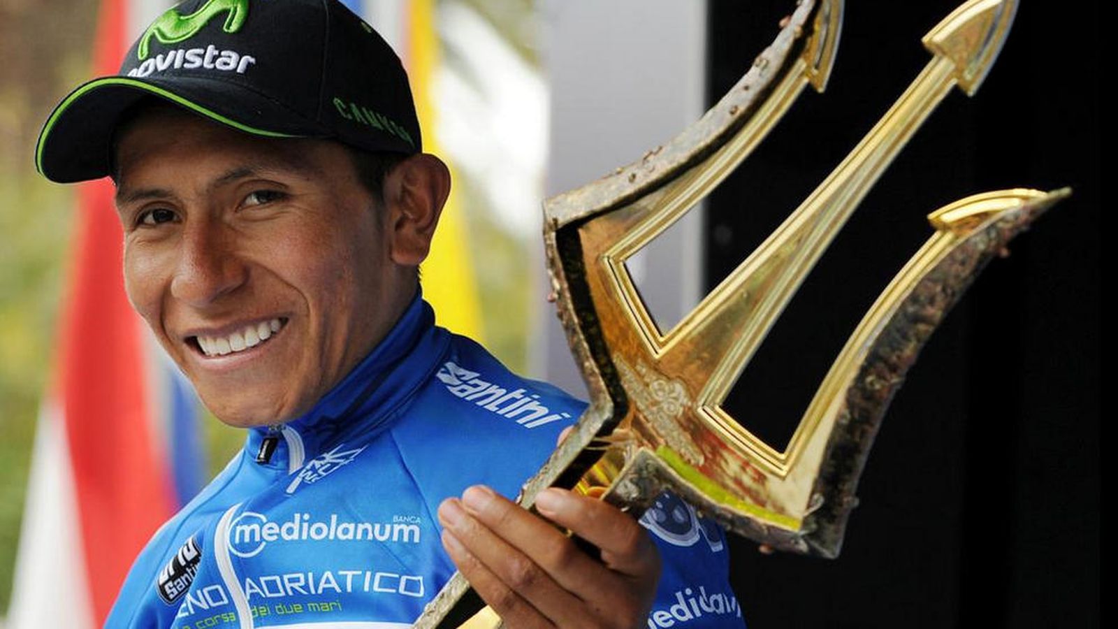 Foto: El colombiano Nairo Quintana, ganador de la Tirreno-Adriático.