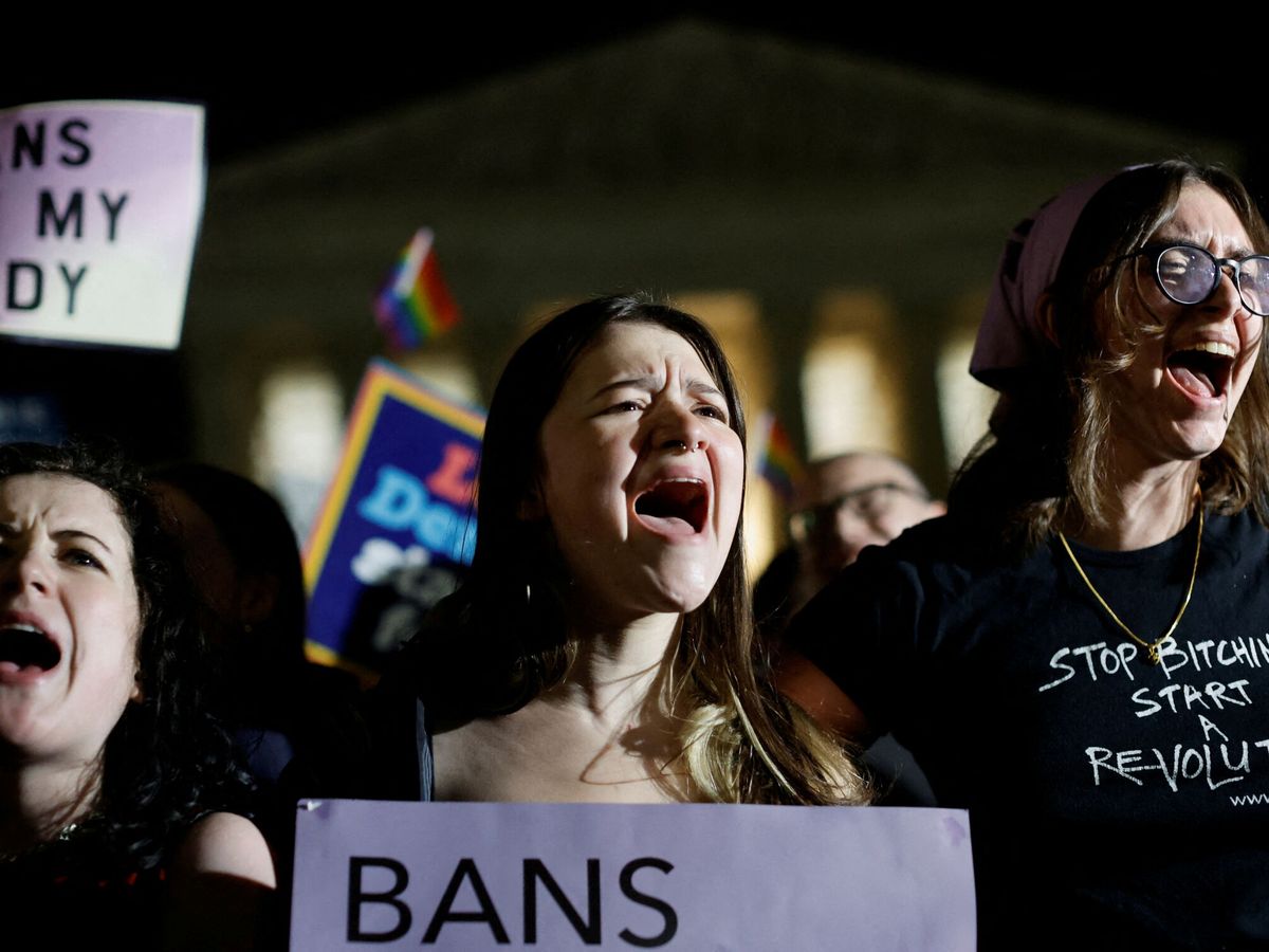 Foto: Protestas ante la Corte Suprema de EEUU. (Reuters/ Jonathan Ernst)