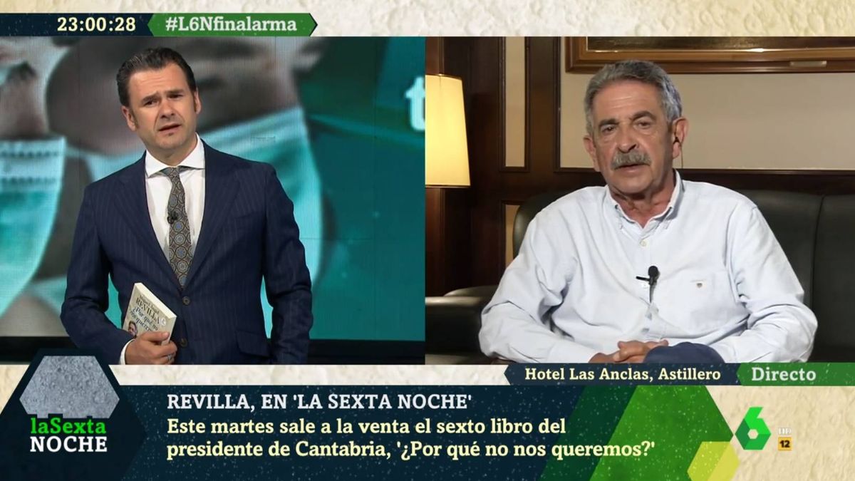 Revilla amenaza con abandonar 'La Sexta noche' por un "error" del programa e Iñaki López pide "perdón": "Aplicaremos un correctivo al redactor"