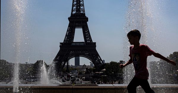 Foto: Ola de calor durante el mes de julio en París