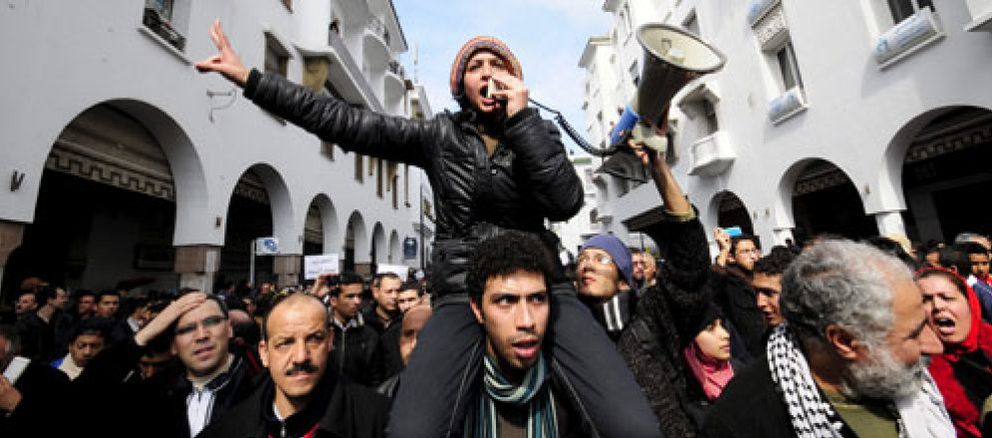 Foto: Marruecos también sale a la calle para reclamar reformas democráticas