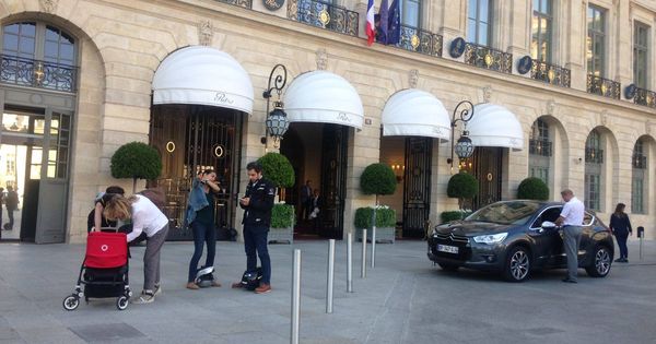 Foto: Fachada del hotel Ritz de París. (S. Taulés)