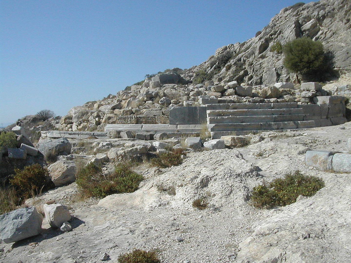 El templo de Afrodita en Cnido. (Wikipedia)