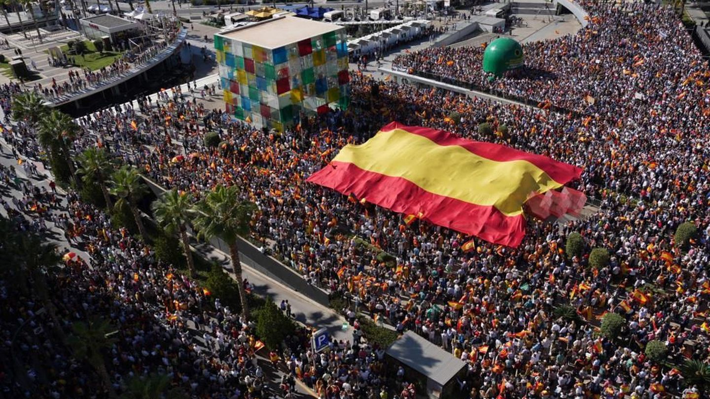 Manifestación en Málaga.