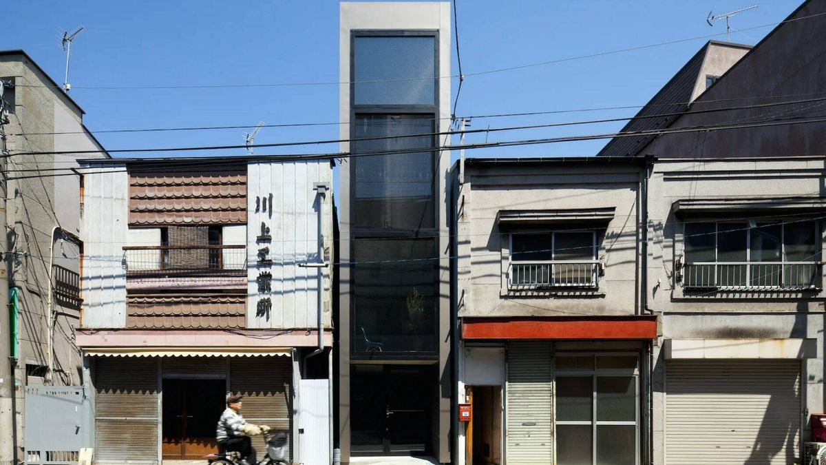 Edificios lápiz: donde los japoneses viven felices y los españoles enloquecerían