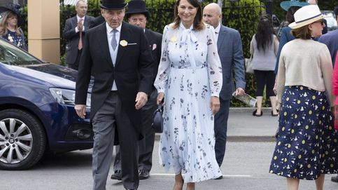 Carole y Michael Middleton, padres de la princesa de Gales, aparecen en Ascot