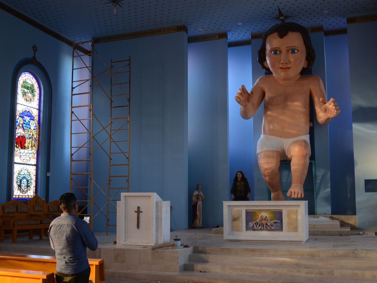 El Niño Jesús más grande del mundo está en México, mide 6 metros y se ha  vuelto viral