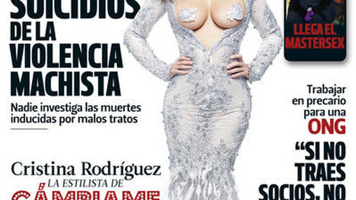 Cristina Rodríguez, estilista de 'Cámbiame', se desnuda para el calendario de 'Interviú'