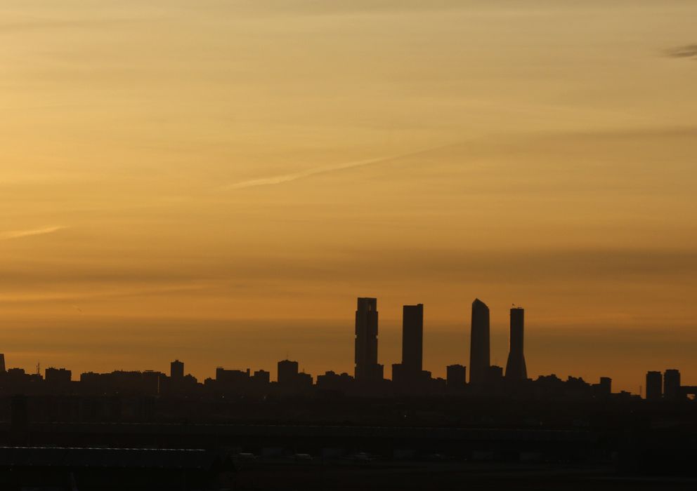 Foto: El 'skyline' de Madrid. (Reuters)