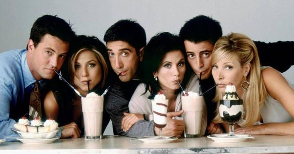 Foto: Los 6 protagonistas de 'Friends'. (Netflix)