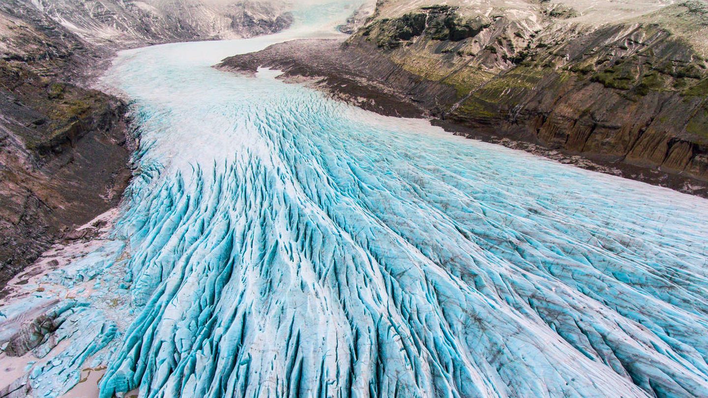Uno de los enormes glaciales de Islandia. (iStock)