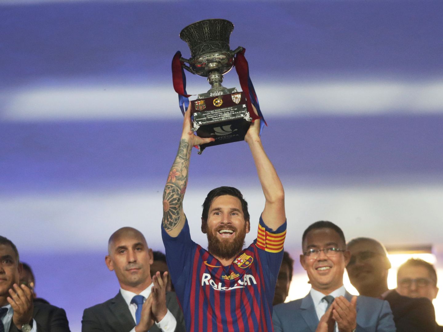 Messi ha ganado 33 títulos con el Barcelona. (Reuters)