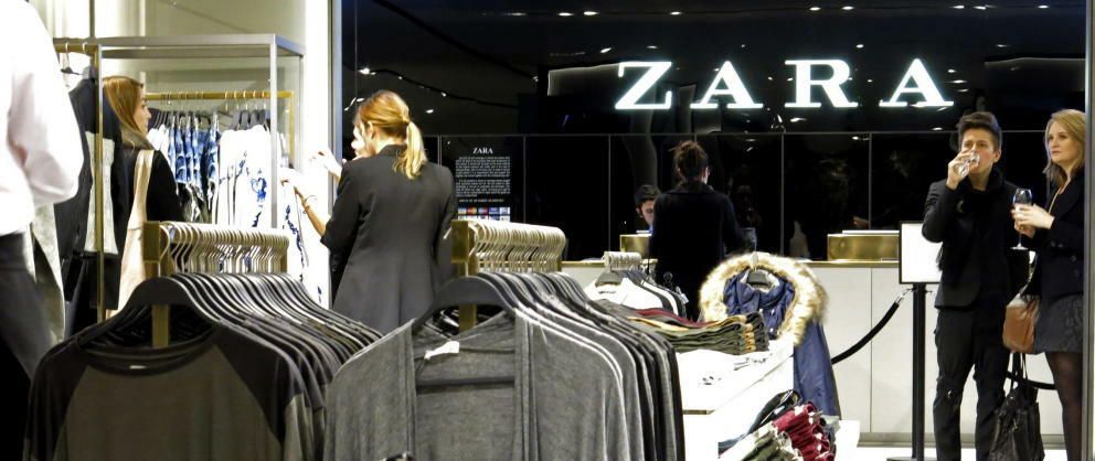 Inauguración de la tienda de Zara en Londres. (Efe)