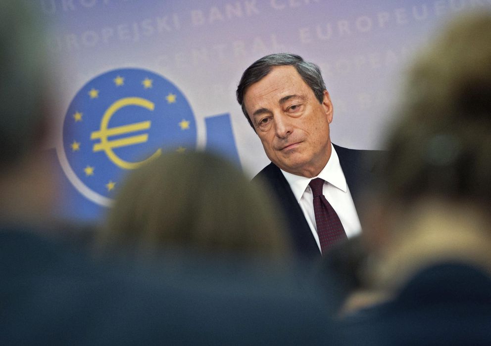 Foto: Mario Draghi, presidente del BCE (EFE)