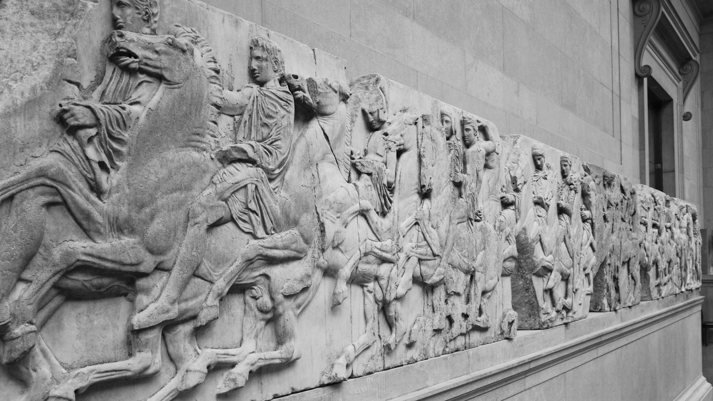 Los frisos del Partenón, en el British Museum (Londres (Getty Images)