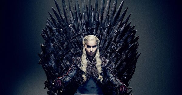Foto: Daenerys, en el Trono de Hierro. (HBO)
