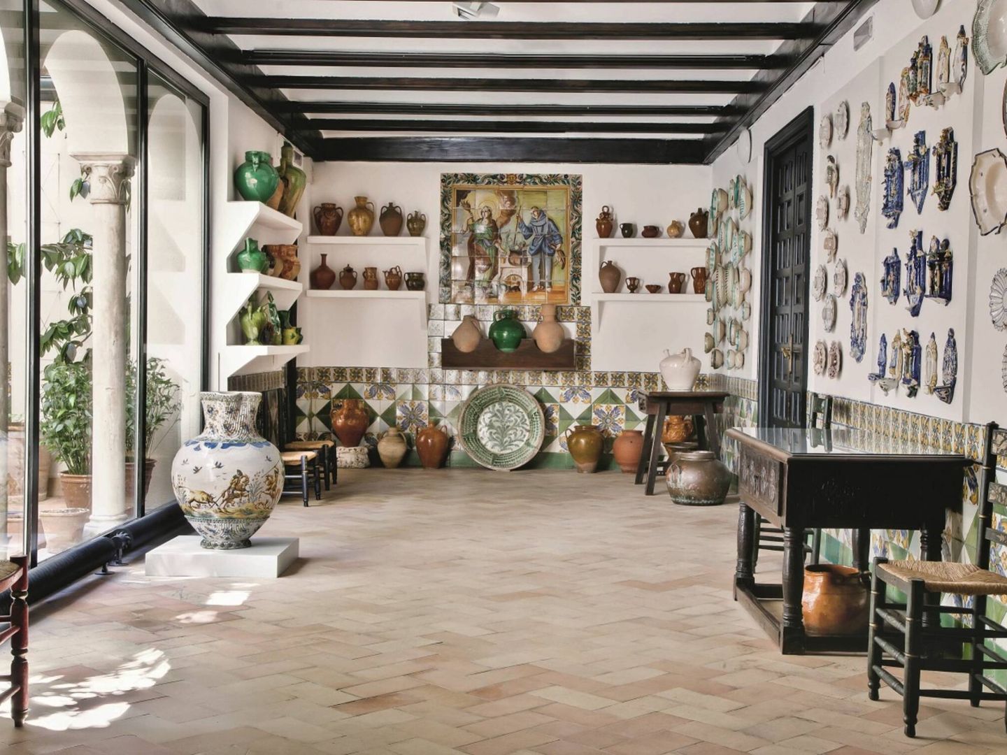 Patio andaluz en el Museo Sorolla. (Ministerio de Cultura)