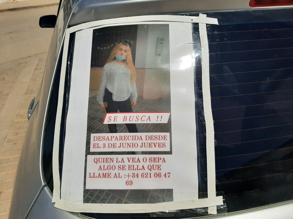 Foto: Rocío Caíz, madre de 17 años, desapareció el pasado 3 de junio en Martín de la Jara. Foto: Efe