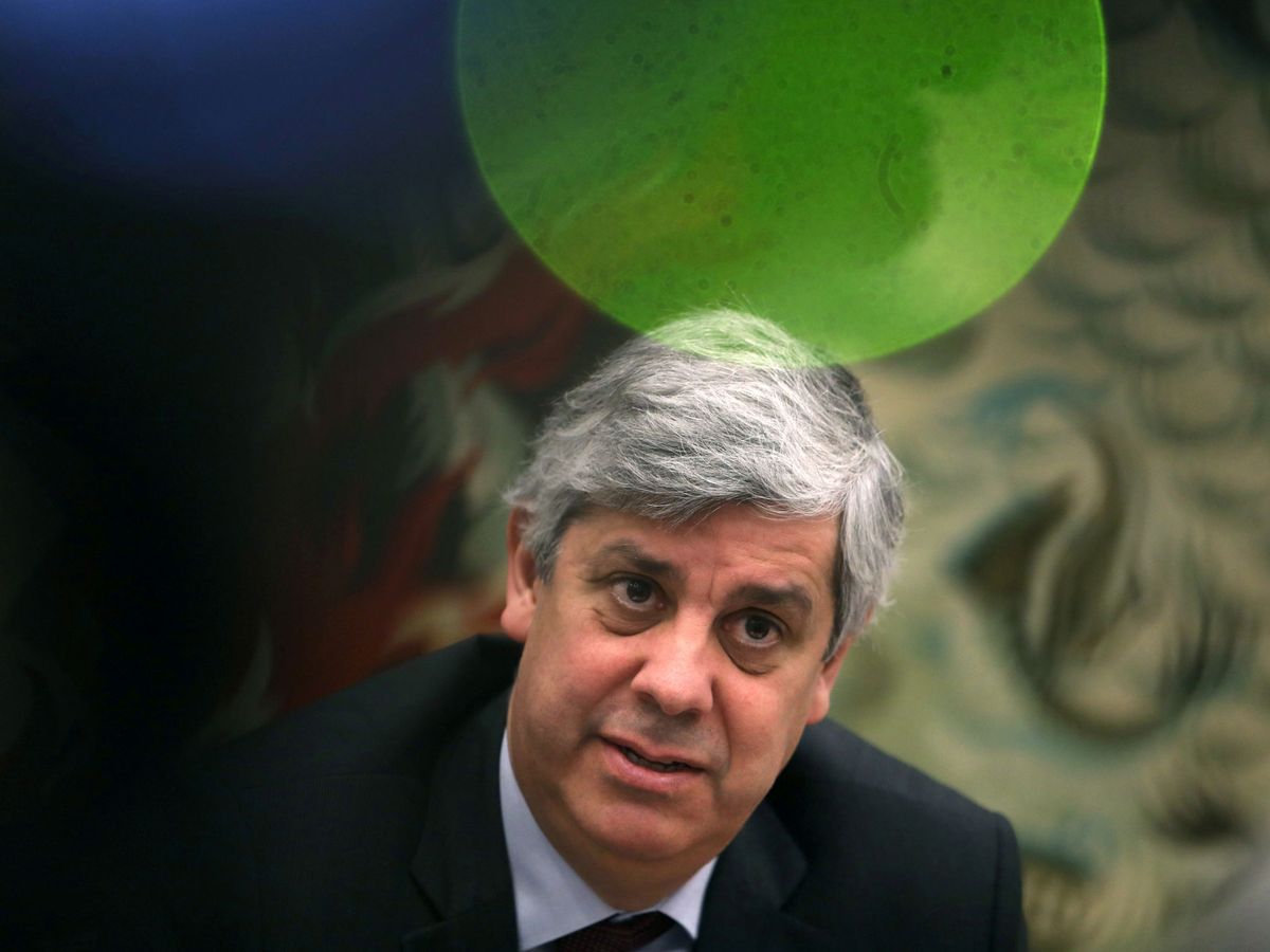 Foto: Mário Centeno, presidente del Eurogrupo. (Reuters)