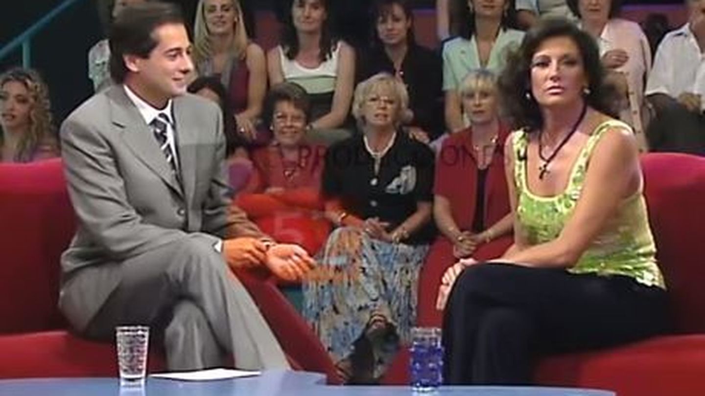 Carmina Ordóñez en el programa 'Tómbola'.