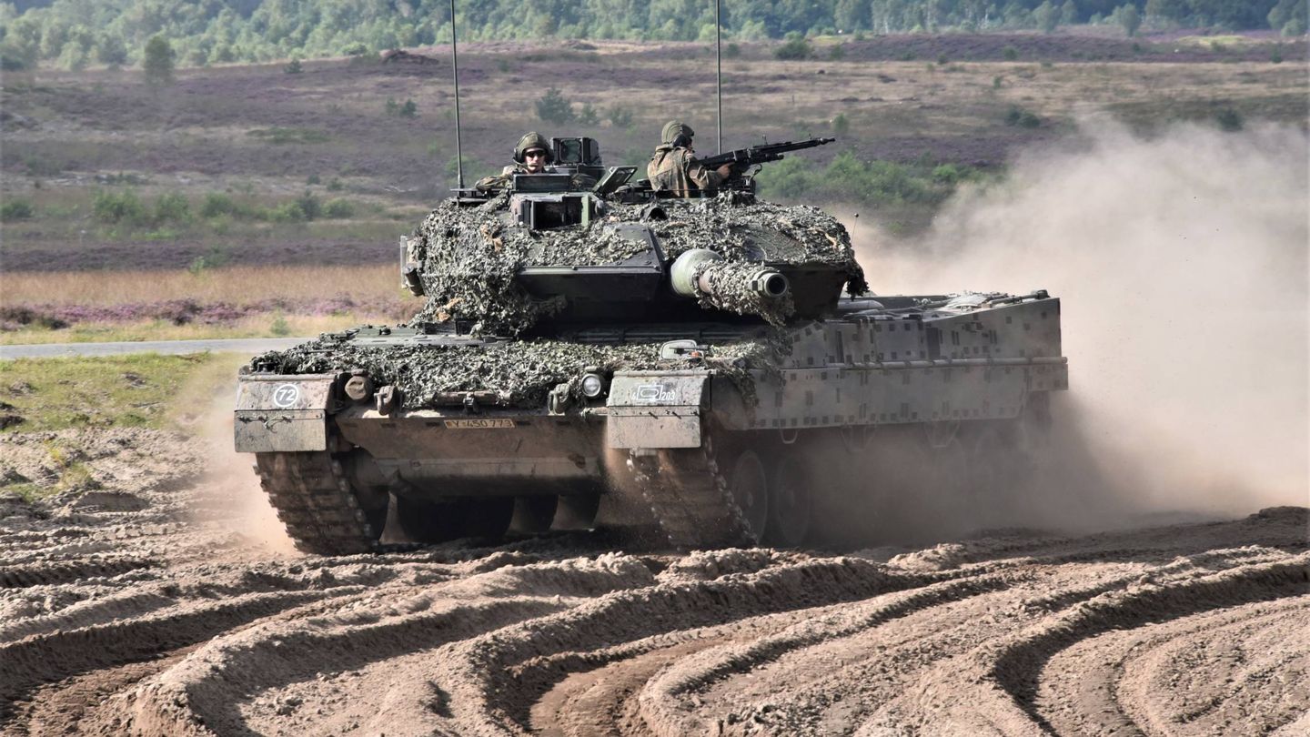Leopard 2A7. Se trata de la versión más avanzada de este carro de combate (KMW)