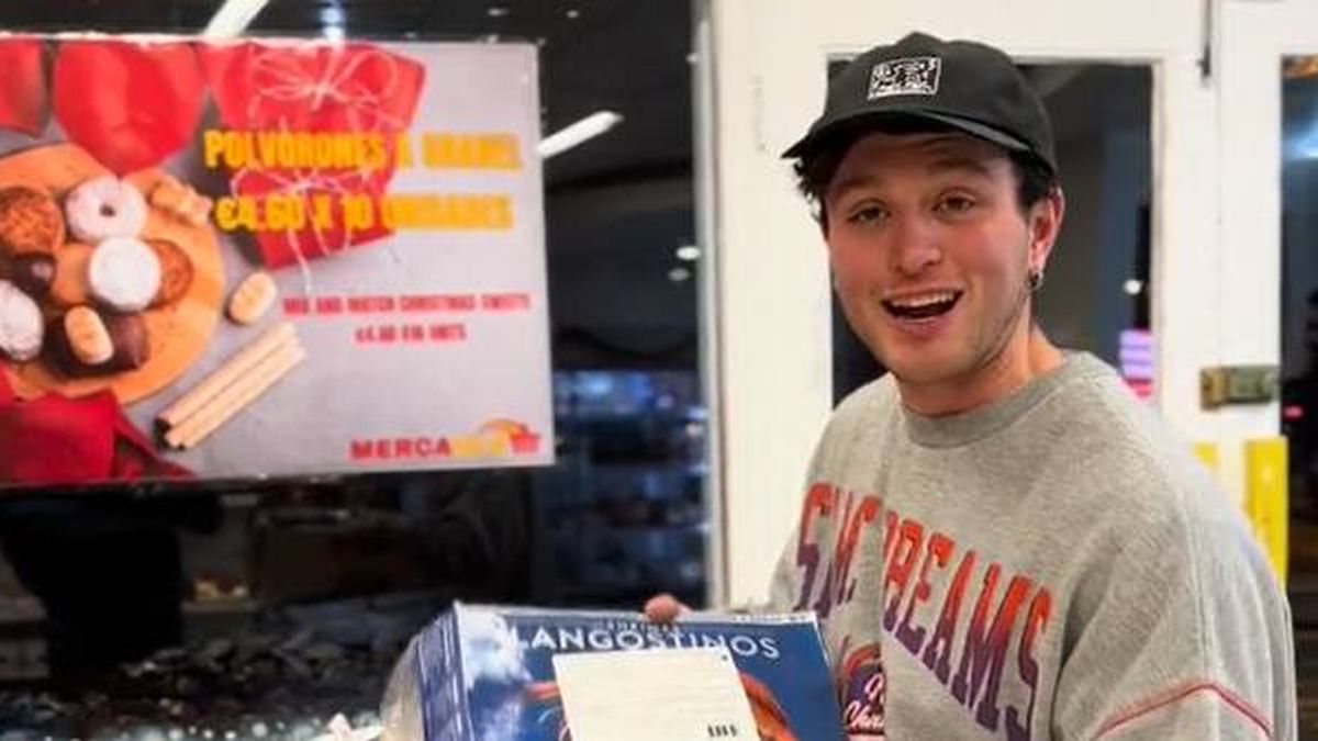 Un chico enseña cómo es una tienda de comida española en Dublín: "Vais a flipar"