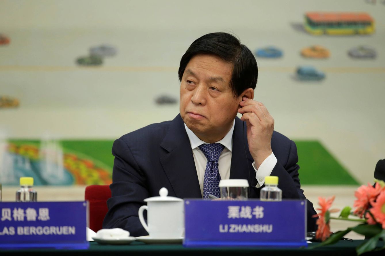 Li Zhanshu, actual director de la Oficina General del Partido. (Reuters)
