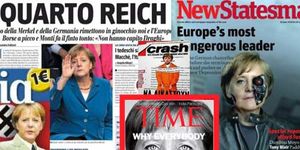 La dañada imagen de Merkel, “la líder más peligrosa desde Hitler”
