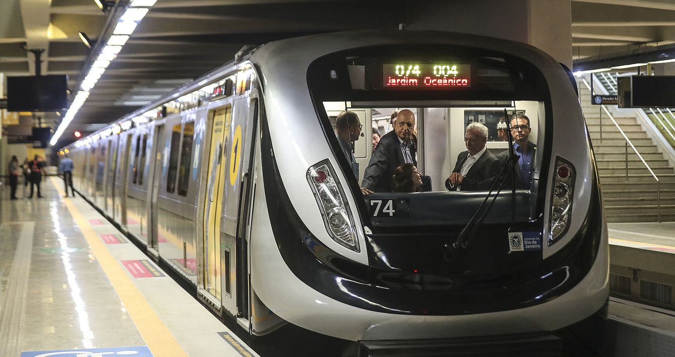 La nueva línea de metro de Río de Janeiro se acabó a la carrera (EFE)