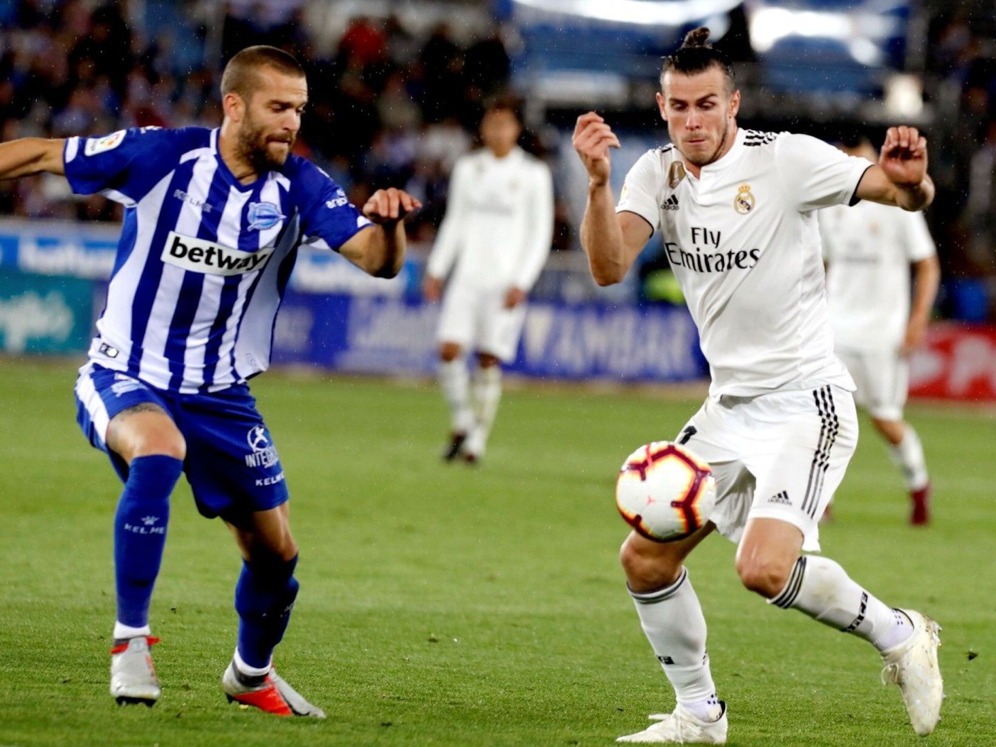 Bale, contra el Alavés. (EFE)