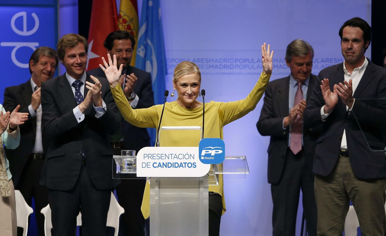 Foto: La candidata del PP a la Presidencia de la Comunidad de Madrid, Cristina Cifuentes (Efe).