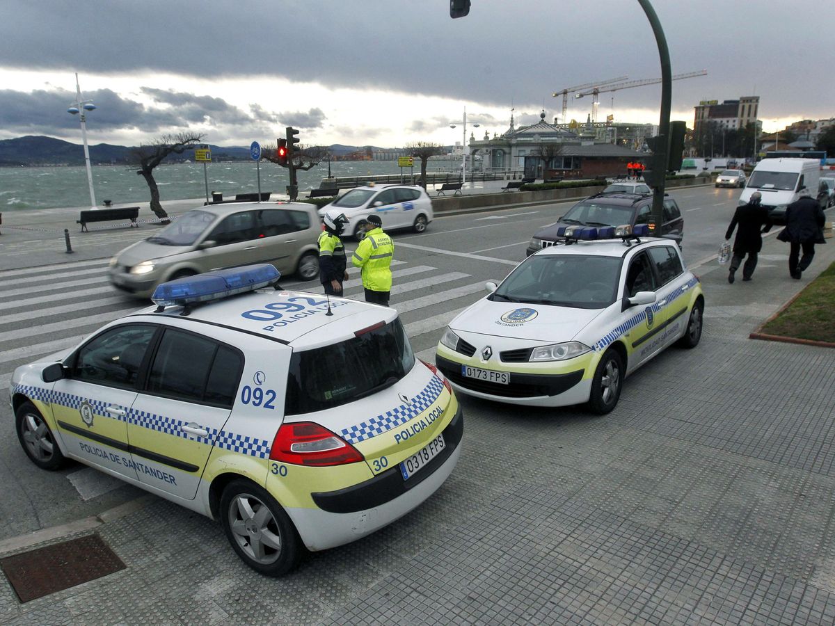 Foto: Policía Local de Santander. (EFE/Esteban Cobo)