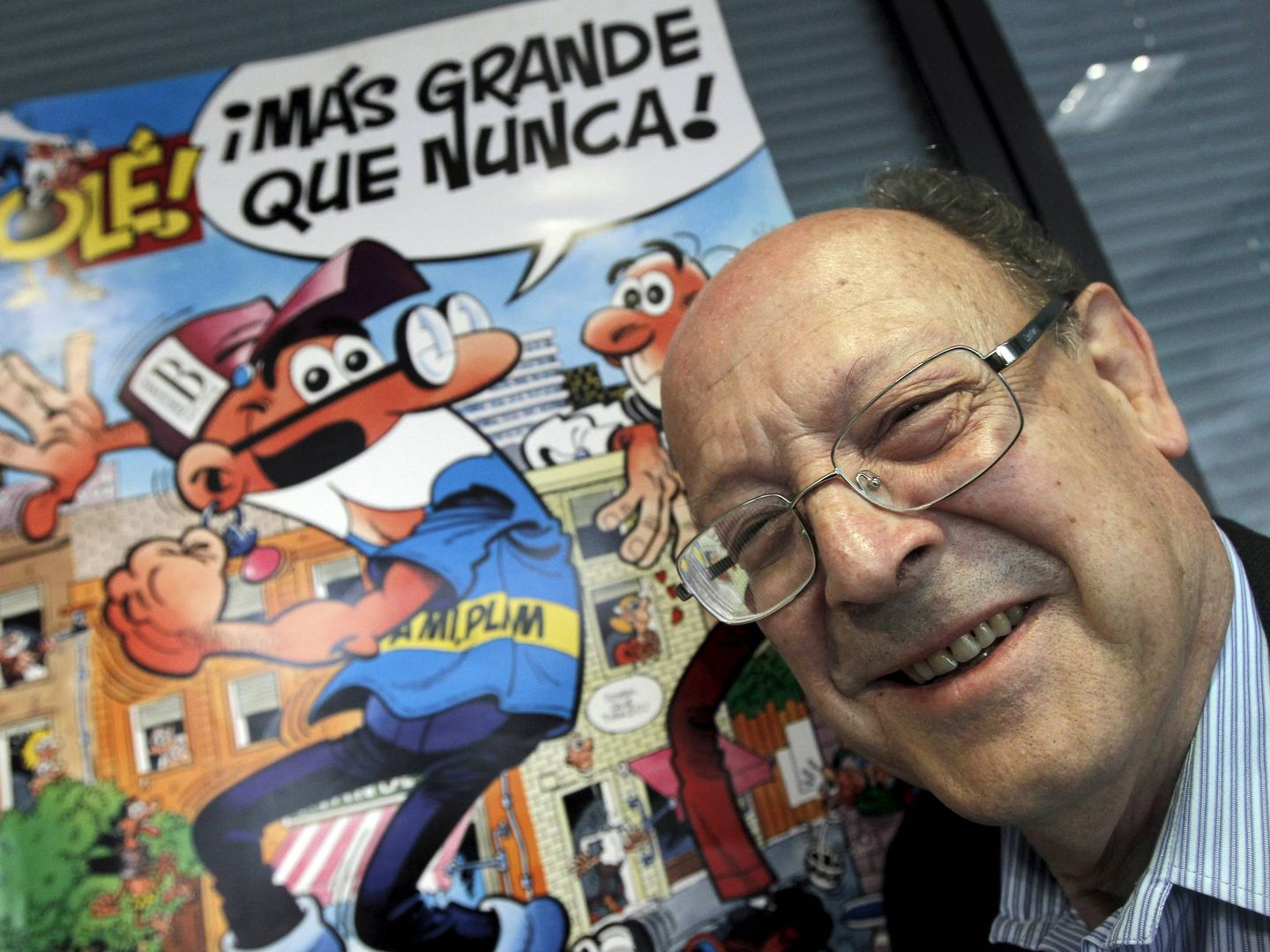 El dibujante Francisco Ibáñez. (EFE/Alberto Estévez)