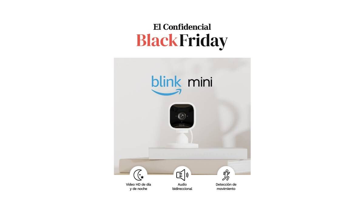 ¡Aprovecha el Black Friday! Cámaras de seguridad Blink Mini en oferta: 2 por 41.98€