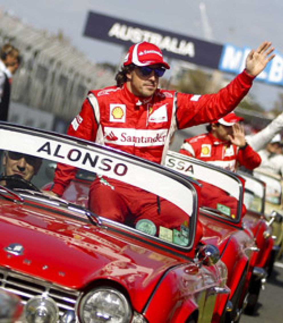 Foto: Alonso sólo tiene coche para pelear con Renault por subir al podio