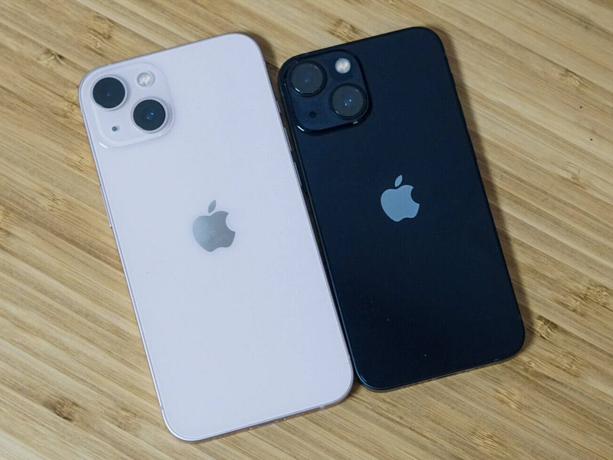 Foto: iPhone 13 versus iPhone 13 mini (M. Mc)