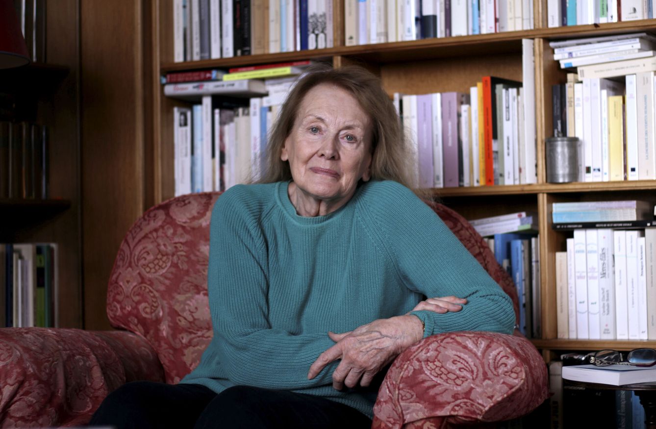Fotografía de archivo de la escritora francesa Annie Ernaux, ganadora del Premio Nobel de Literatura 2022. (EFE/María D. Valderrama)