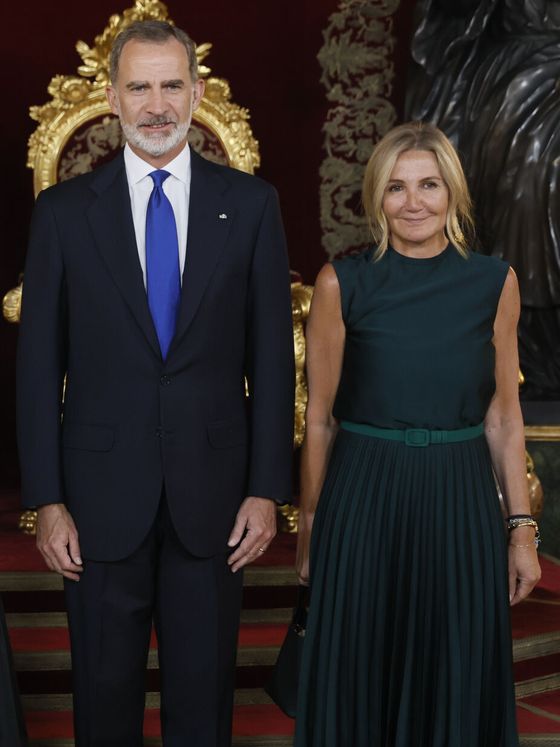 El Rey con la primera dama de Grecia. (Efe/Juanjo Martín)