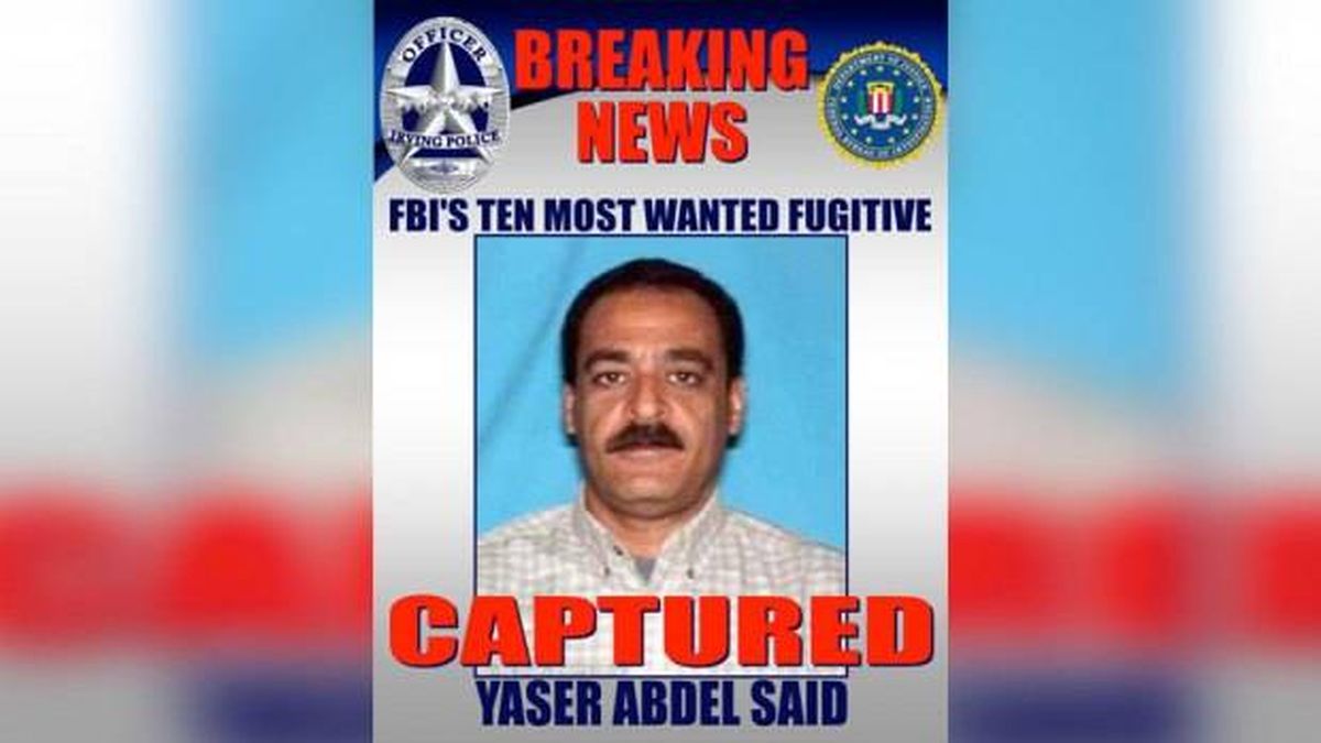 El FBI captura a uno de los diez fugitivos más buscados del mundo tras 12 años huido