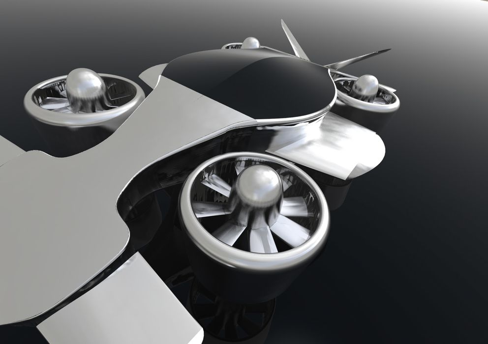 Foto: Imagen virtual del prototipo HeliKar